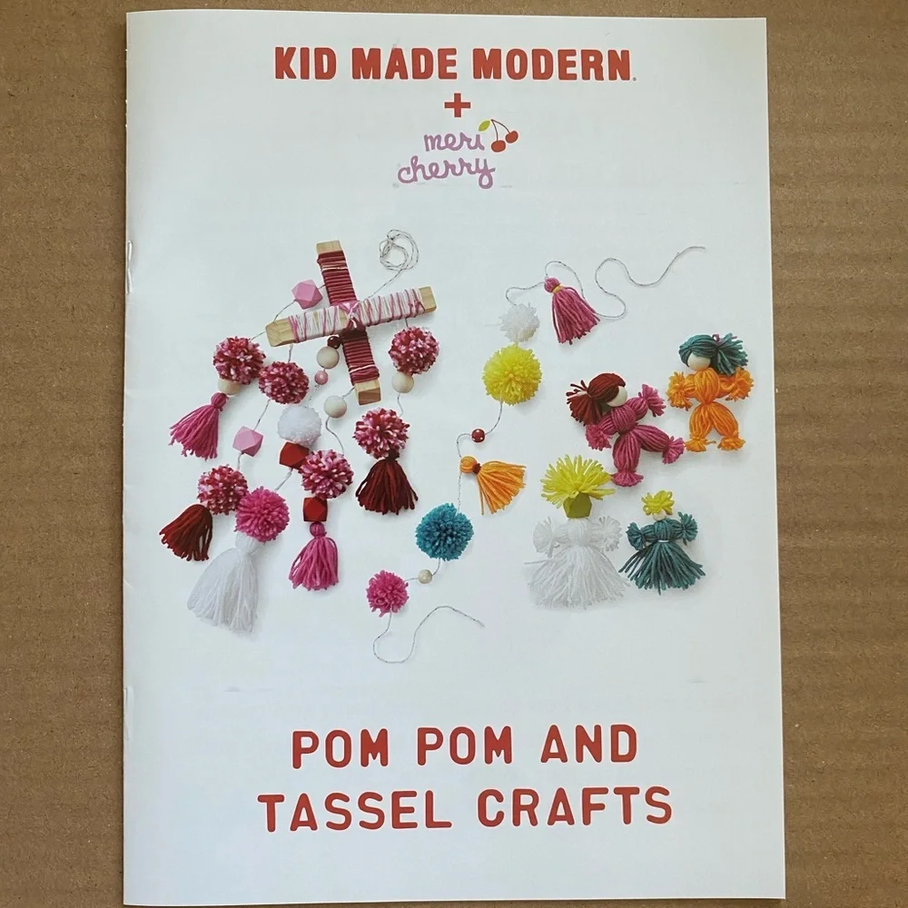 Kid Made Modern Craft Kit- Pom Pom and Tassel Crafts